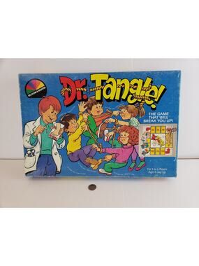 Vintage 1987 Dr. Tangle Board Game by Selchow and Righter Complete